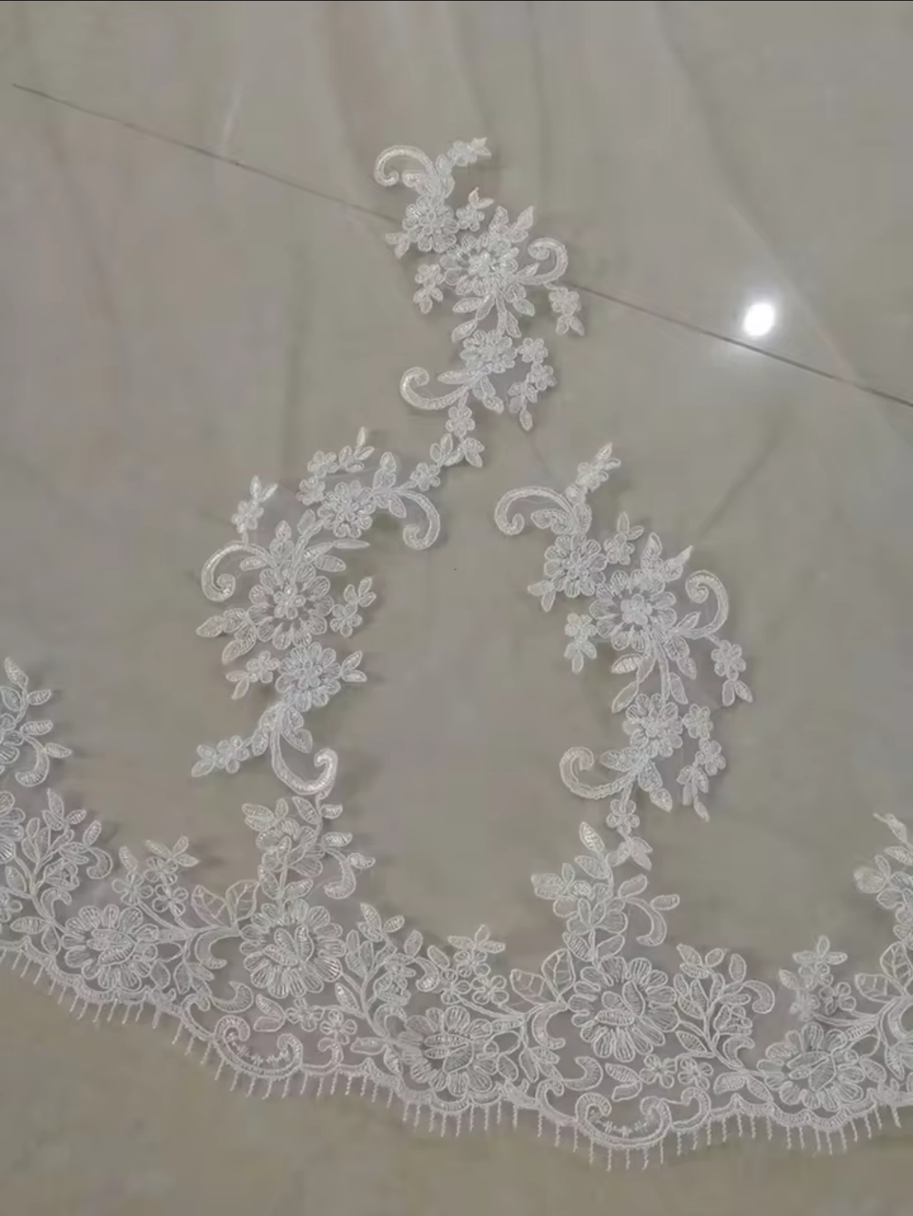 Long Cathedral Wedding Veil
