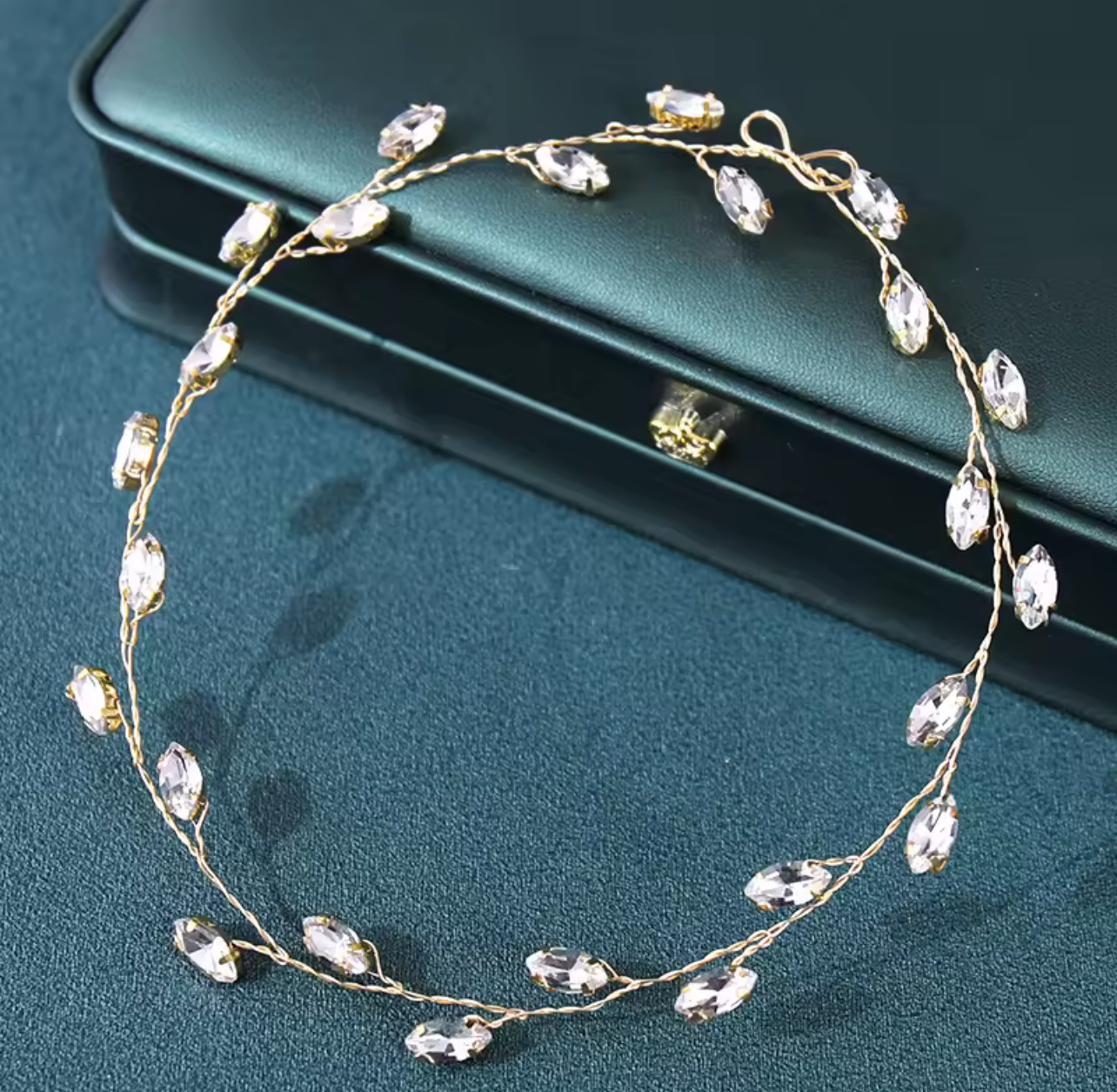 Handcrafted Crystal Headband Tiara