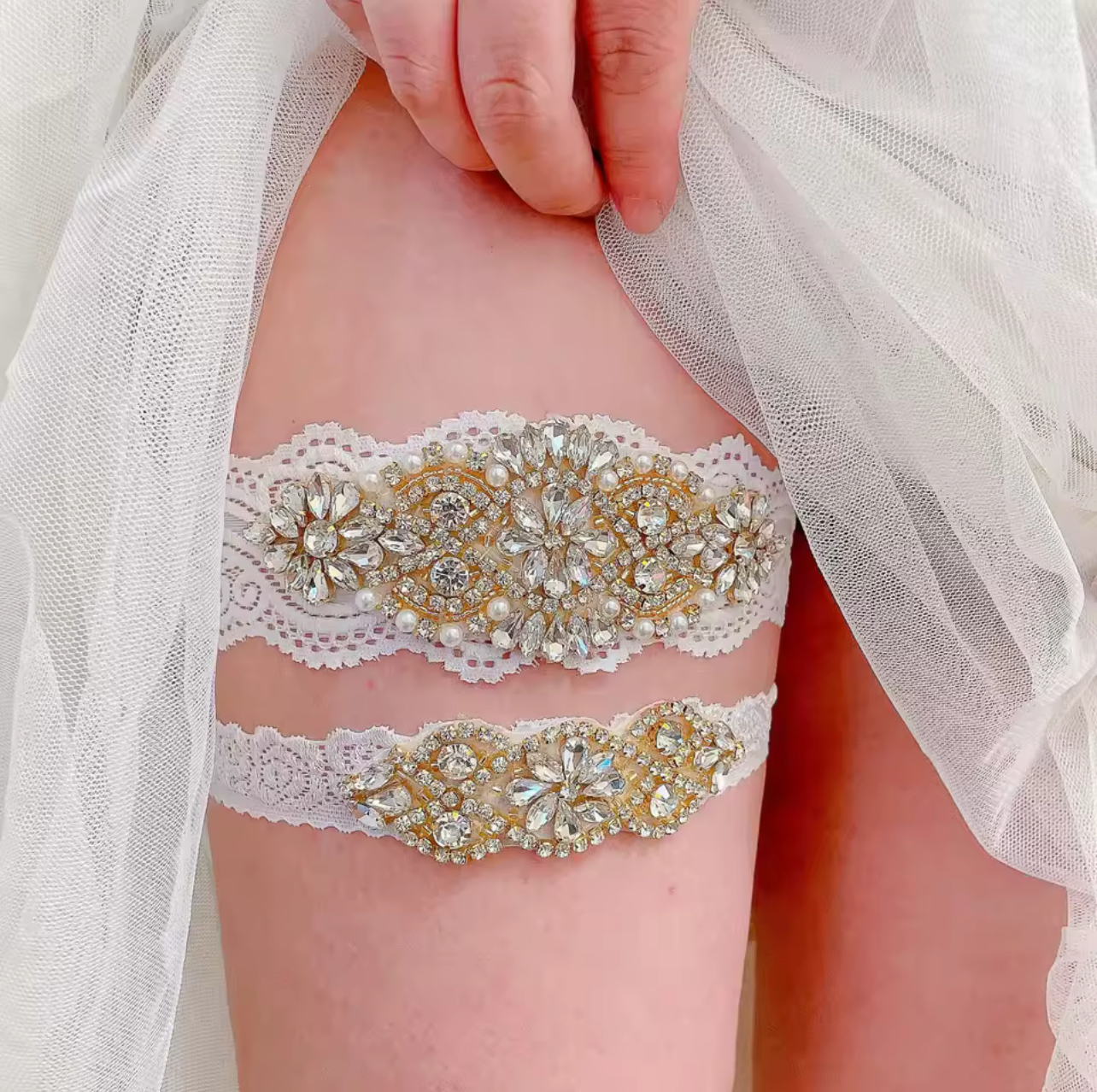 Sexy Bridal Garters (2pcs)