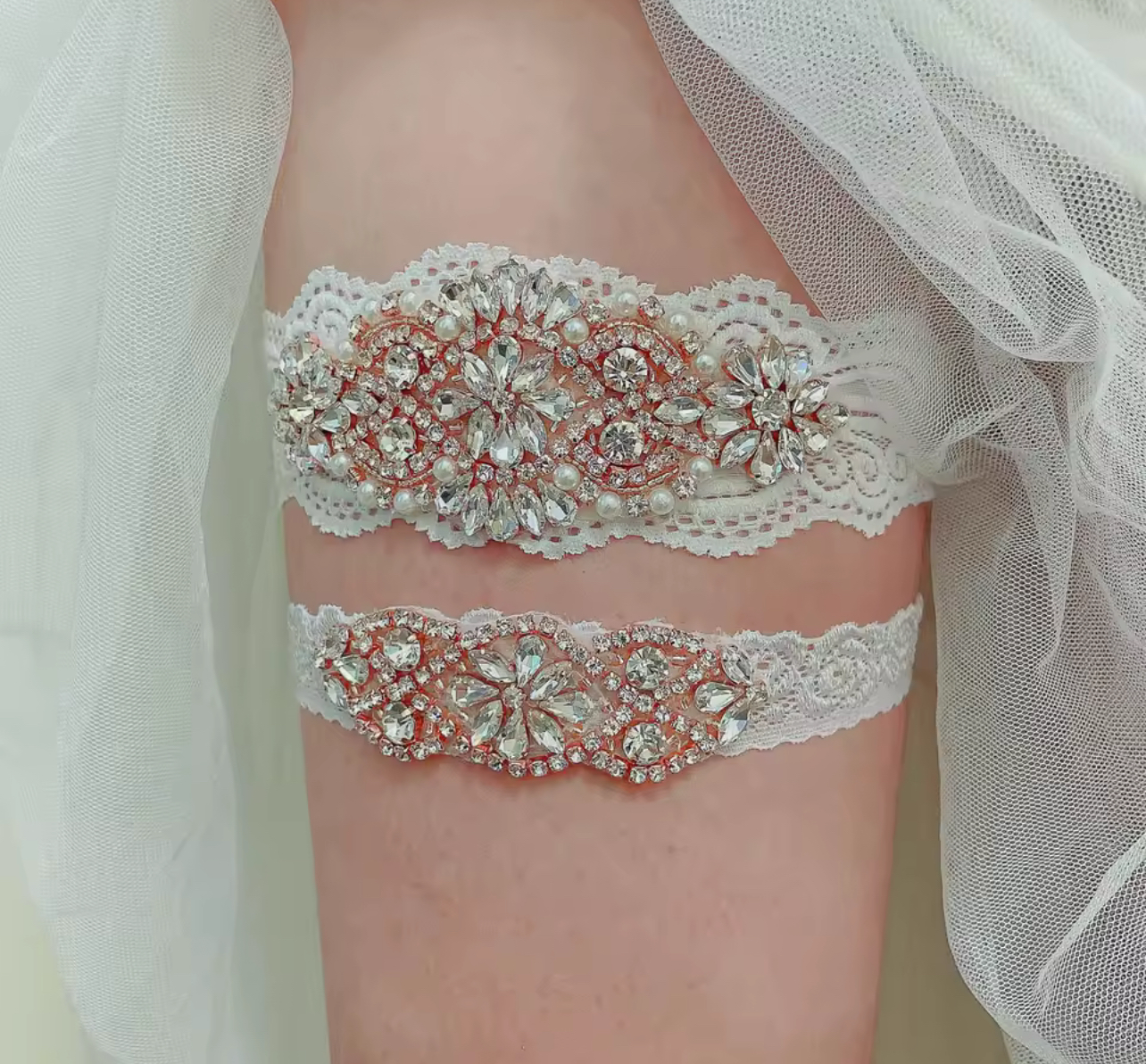 Sexy Bridal Garters (2pcs)