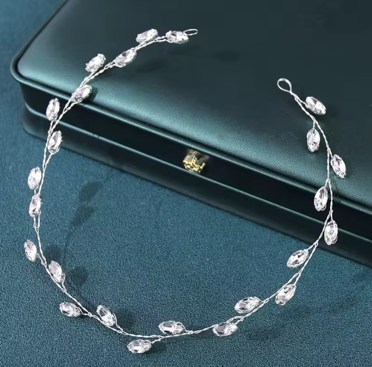 Handcrafted Crystal Headband Tiara