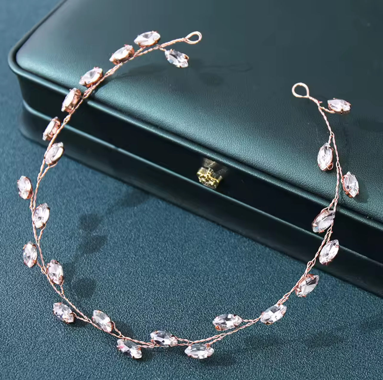 Handcrafted Crystal Headband Tiara